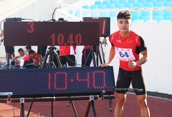 Chàng trai người dân tộc Thái trắng phá kỷ lục quốc gia chạy 100m