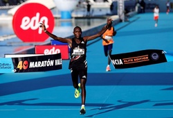 Những con số kỷ lục đáng kinh ngạc tại giải chạy Valencia Marathon 2020