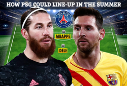 PSG có thể xếp đội hình nào với Messi và Ramos?