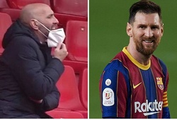 Messi cãi nhau với Giám đốc thể thao Sevilla trong đường hầm