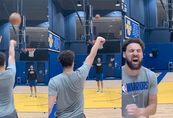 Dù gân Achilles chưa lành, Klay Thompson đăng video tập ném "cực cháy" khiến CĐV nể phục