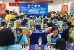 Khai mạc giải cờ vua VĐQG 2021: Trần Tuấn Minh và Nguyễn Thiên Ngân vô địch cờ chớp