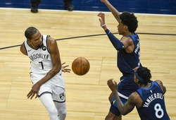 Kevin Durant ném kiểu gì cũng có điểm, Nets dội cơn mưa 3 điểm vào rổ Timberwolves