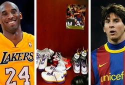 Vì sao Kobe giữ tấm ảnh có chữ ký Messi trong tủ đồ?