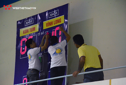 Những hình ảnh "xúc động" tại giải bóng chuyền hạng A toàn quốc 2021