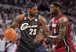 Số 6 và 23 của LeBron James, phiên bản nào xuất sắc hơn?