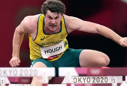Hài hước VĐV Australia chạm tất cả rào trong phần thi 110m vượt rào nam Olympic