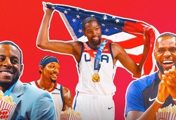 LeBron James dẫn đầu NBA tại quê nhà gửi lời chúc mừng tuyển Mỹ