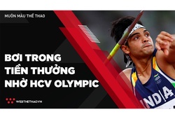 VĐV Ấn Độ bơi trong tiền thưởng nhờ HCV Olympic Tokyo