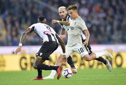 Trực tiếp bóng đá Udinese vs Juventus trên kênh nào?
