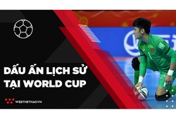 Hòa kịch tính CH Séc, ĐT futsal Việt Nam có lần thứ 2 ghi dấu ấn lịch sử tại World Cup