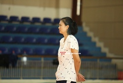 Cô trò hoa khôi bóng chuyền  Kim Huệ "gồng mình gắng sức"  tập luyện trước vòng 2 giải VĐQG 2021