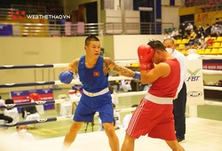 Chùm ảnh: Trương Đình Hoàng "toát mồ hôi" bảo vệ chức Vô địch Boxing quốc gia 2021