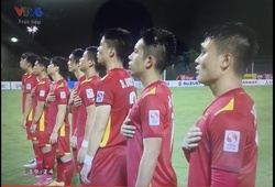 Người hâm mộ đã nghe Quốc ca trong trận đấu của tuyển Việt Nam