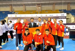 Hơn 400 triệu tiền thưởng trao cho ĐT Karate Việt Nam sau giải Vô địch Châu Á