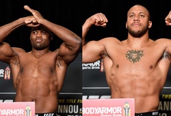 Chùm ảnh cân kí UFC 270: Francis Ngannou vượt Ciryl Gane 4,5kg; hai võ sĩ rút lui đáng tiếc