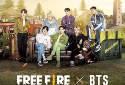 Free Fire hợp tác cùng nhóm nhạc nam nổi tiếng BTS