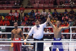 ĐKVĐ SEA Games Huỳnh Văn Tuấn gặp tình huống "KO bất đắc dĩ" tại Cúp Kickboxing toàn quốc 