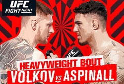 Lịch thi đấu UFC Fight Night 204: Alexander Volkov vs. Tom Aspinall