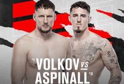 Kết quả UFC Fight Night 204: Tom Aspinall bẻ tay Alexander Volkov, dẫn đầu đại thắng nước Anh