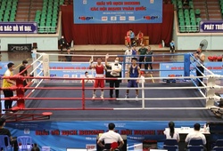 Đụng đối thủ "khó xơi", Lê Hữu Toàn vẫn lên ngôi lần thứ 3 tại giải Boxing toàn quốc 2022