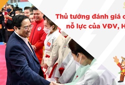 Thủ tướng đánh giá cao nỗ lực của VĐV, HLV  Việt Nam trong luyện tập và thi đấu