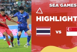 Highlights U23 Thái Lan vs U23 Singapore | Bóng đá nam SEA Games 31