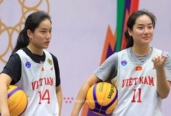 Chùm ảnh: Buổi tập đầu tiên của đội tuyển bóng rổ 3x3 nữ Việt Nam tại sân đấu SEA Games 31