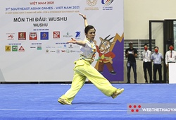 Wushu SEA Games 31: Hoàng Thị Phương Giang giành HCV cuối cùng cho nội dung Taolu