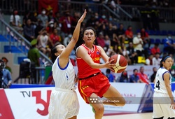 Anh Đào rực sáng, đội tuyển bóng rổ nữ Việt Nam đại thắng Singapore