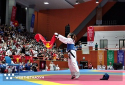 Trương Thị Kim Tuyền cắt gần chục cân và nén đau giành tấm HCV Taekwondo SEA Games