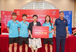 Đội tuyển bóng đá nữ Việt Nam được tặng 2 tỷ đồng trước thềm chung kết gặp Thái Lan