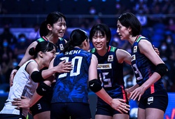 Bóng chuyền Nhật Bản tiếp tục là đội nữ duy nhất bất bại tại VNL 2022