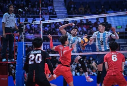Highlights bóng chuyền nam Nations League: Argentina vs Nhật Bản
