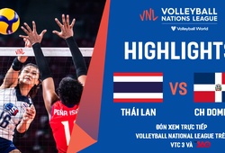 Highlights bóng chuyền nữ | Thái Lan vs CH Dominica | giải Volleyball Nations League 2022