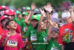 Đường chạy Kun-Kid Run siêu đáng yêu ở giải Marathon Vietcombank Mekong Delta Hậu Giang 2022