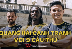 KHỐC LIỆT: Quang Hải cạnh tranh suất đá chính với 9 cầu thủ ở Pau FC