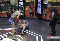 HCV SEA Games Phạm Bá Hợi đấm rách mũi đối thủ trên sàn MMA