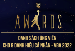 Danh sách ứng cử viên các giải thưởng cá nhân mùa giải 20222: Sẵn sàng cho VBA Awards