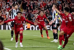 Liverpool thắng ngược nhờ kỳ tích lịch sử ở phút 98