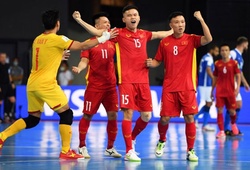 Thắng dễ Hàn Quốc, đội tuyển futsal Việt Nam vươn lên dẫn đầu bảng D