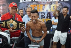 Trần Văn Thảo khoe cơ bắp cực "căng" trước trận tranh đai IBA thế giới 
