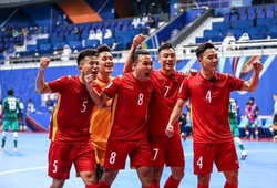 Futsal Việt Nam thắng nghẹt thở Saudi Arabia ở giải châu Á 2022