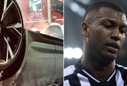 Tiền vệ người Brazil của Udinese thoát chết sau khi xe lật và bốc cháy