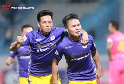 Văn Quyết nói điều đặc biệt về Quang Hải trong ngày Hà Nội đăng quang V.League 2022