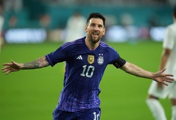 Messi ghi bàn và kiến tạo trong trận giao hữu trước World Cup