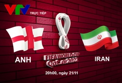 Link xem trực tiếp Anh vs Iran, 20h00 hôm nay 21/11, bảng A World Cup 2022