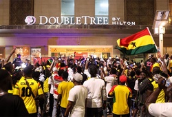 Khách sạn đội tuyển Ghana bị đe dọa đánh bom