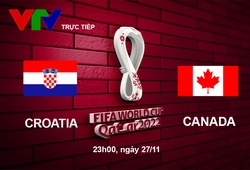 Link xem trực tiếp Croatia vs Canada, 23h bảng F World Cup 2022