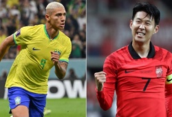 Lịch thi đấu vòng 1/8 World Cup 2022: Brazil đối đầu Hàn Quốc